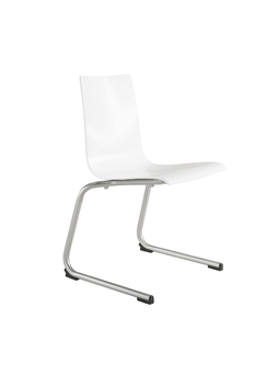 Chaise appui sur table - Gaby Blanc