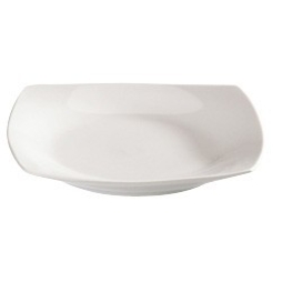 Assiette dessert KENYA Blanc 150x150mm Porcelaine - Henri Julien