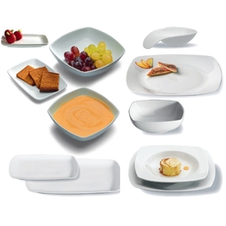 Assiette\u0020dessert\u0020KENYA\u0020Blanc\u0020150x150mm\u0020Porcelaine\u0020