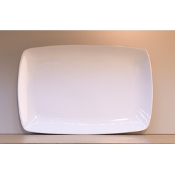 Assiette\u0020rectangulaire\u0020KENYA\u0020blanc\u0020325x225