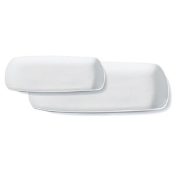 Assiette\u0020rectangulaire\u0020KENYA\u0020blanc\u0020265x180