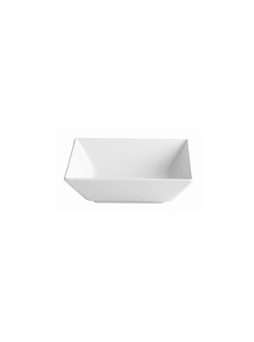 Saladier carré Stoneware 175x175 Blanc
