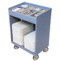 Chariot Self-Service pour Plateaux et Couverts Cambro - Henri Julien