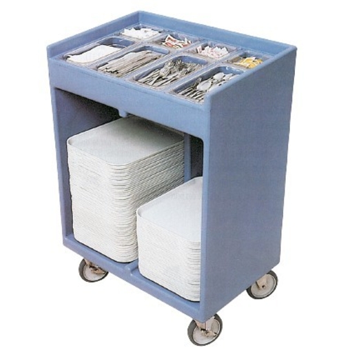 Chariot Self-Service pour Plateaux et Couverts Cambro - Henri Julien