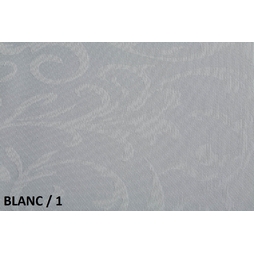 Nappe\u0020tissu\u0020Carr\u00E9e\u0020Ipan\u00E9ma\u0020blanc\u0020130x130\u0020Blanc