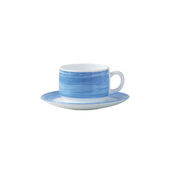 Tasse\u0020\u00E0\u0020th\u00E9\u0020RESTAURANT\u0020BRUSH\u0020Arcoroc\u002019cl\u0020Bleu\u0020ciel