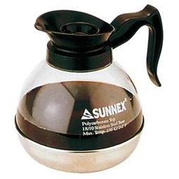 Verseuse à Café forme Boule Polysulfone base Inox 2 Litres - Henri Julien