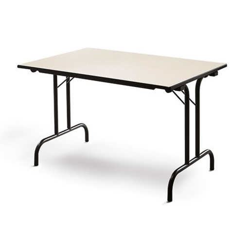 Table pliante 'TP2-S' Stratifié Beige 180x80 - Henri Julien