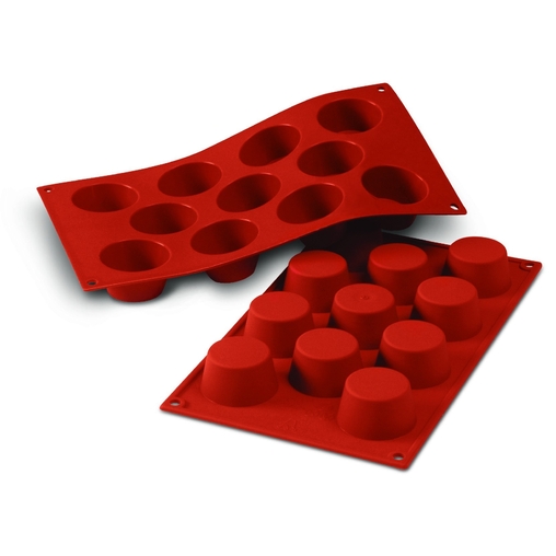 Moule 11 mini Mufins silicone - Henri Julien