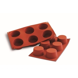 Moule 6 Muffins silicone - Henri Julien