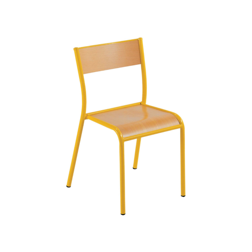 Chaise L10 jaune - Henri Julien