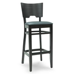 Tabouret\u0020haut\u0020Lola\u0020garnie\u0020Noir