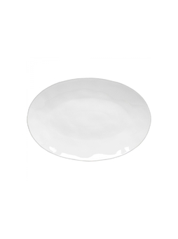 Assiette ovale LIVIA blanc 330x110xh47