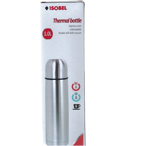 Bouteille isotherme inox 1L - Henri Julien