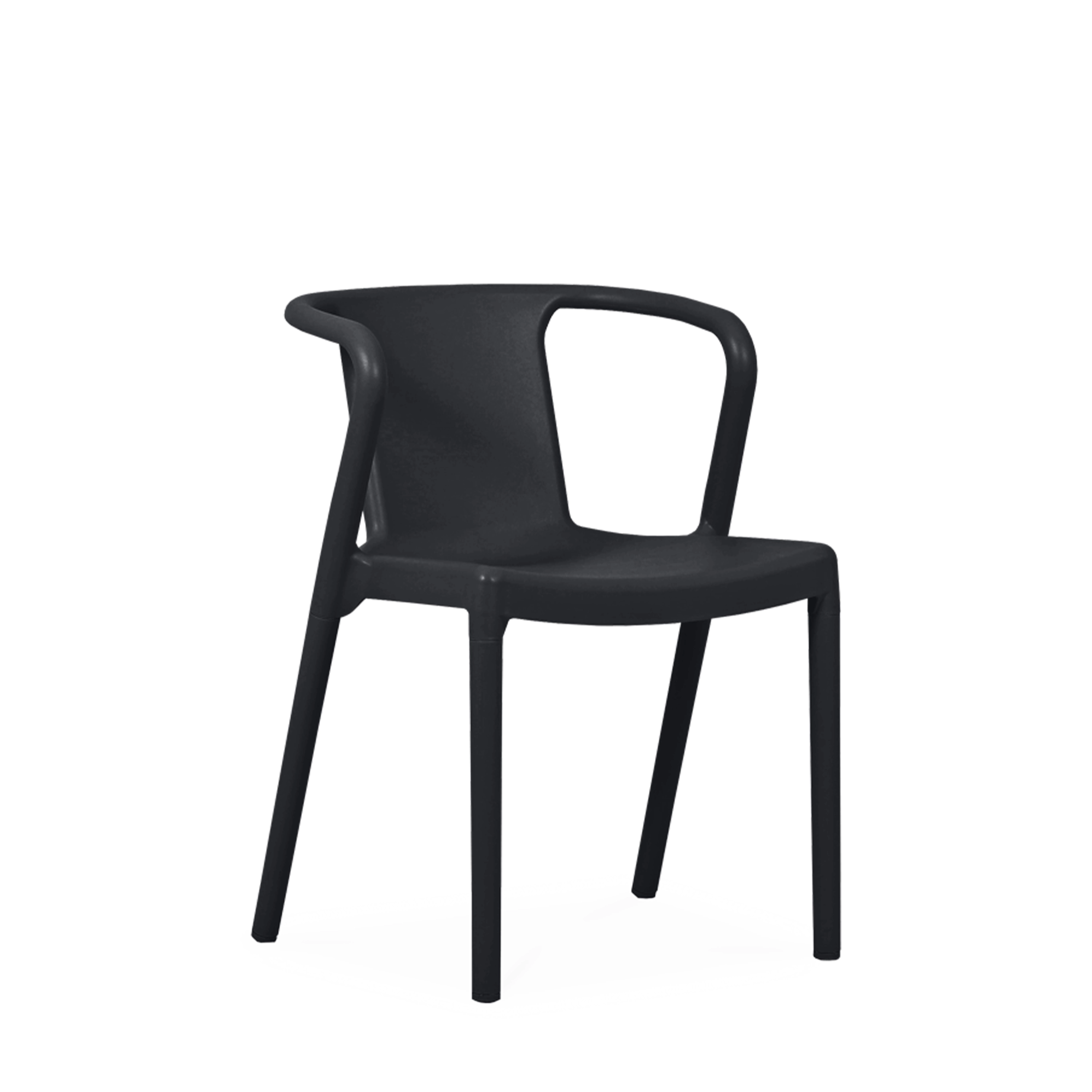 Fauteuil ZOÉ 53x51xh73cm Titane - Henri Julien