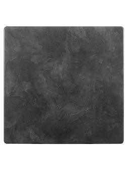 Plateau MATHIAS 60x60 Minéral noir