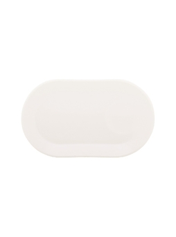 Assiette ovale entrecôte 320x190 - Blanc pur - Gamme essentielle