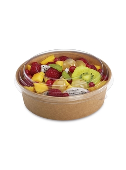 Boîte ronde Kraft / Pot Salade 1300ml