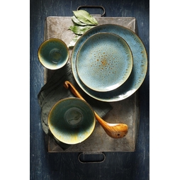 Assiette\u0020plate\u0020EMMA\u0020\u00D8275mm\u0020Porcelaine\u0020Turquoise