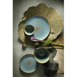 Assiette\u0020plate\u0020EMMA\u0020\u00D8205mm\u0020Porcelaine\u0020Turquoise