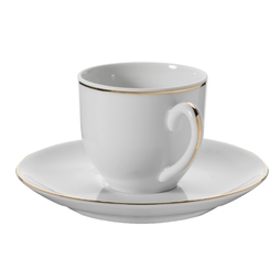 Sous-tasse Café PURE FILET OR Ø115 - Henri Julien