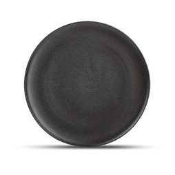 Assiette plate BLACK DUSK Ø270mm Porcelaine Noir - Fine2Dine - Henri Julien