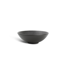 Salad bowl BLACK DUSK 65cl Ø180xh60mm Porcelaine Noir - Fine2Dine - Henri Julien