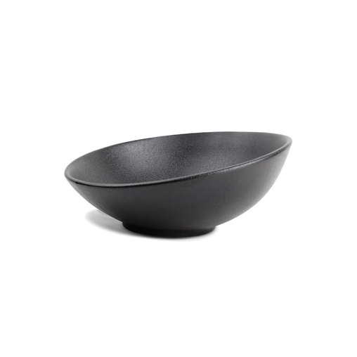 Assiette creuse inclinée BLACK DUSK Ø240xh100mm 78cl Porcelaine Noir - Fine2Dine - Henri Julien