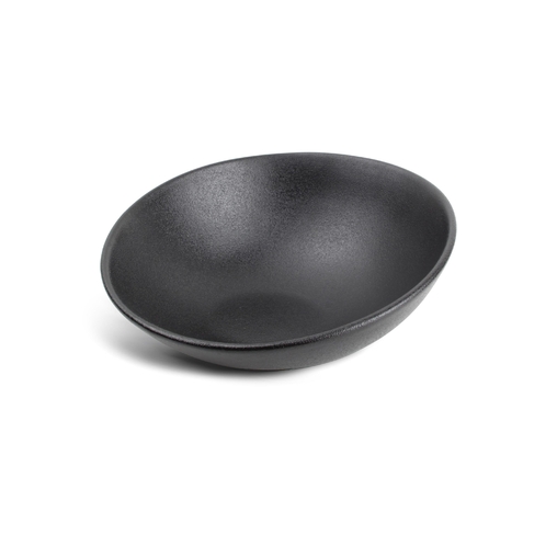 Assiette creuse inclinée BLACK DUSK Ø240xh100mm 78cl Porcelaine Noir - Fine2Dine - Henri Julien