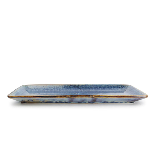 Assiette plate rectangle NOVA BLUE 305x140mm Porcelaine Bleu - Fine2Dine - Henri Julien