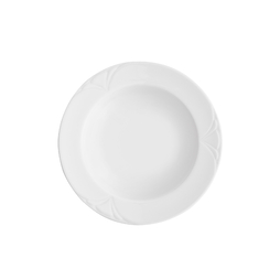 Assiette creuse GLORIA WHITE Ø220mm Porcelaine Blanc - Degrenne - Henri Julien