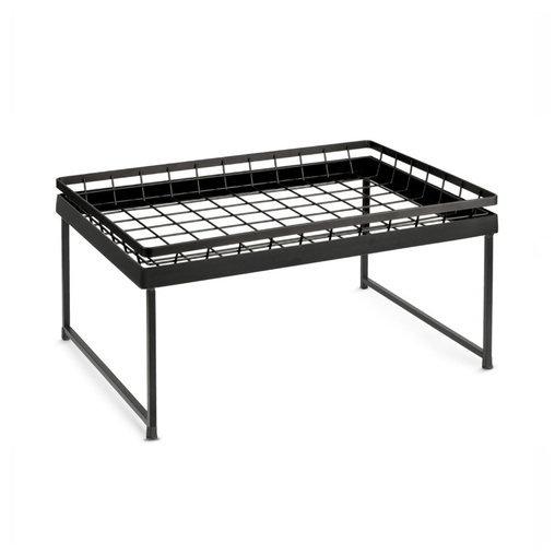 Panier métallique BUFFET BOIS METAL 450x300xh50mm Noir - Pujadas - Henri Julien