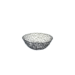 Panier rond SERIE BOUCLE Ø150xh50mm Noir - Henri Julien