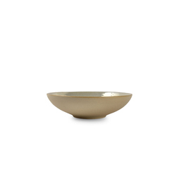 Salad bowl OSTRA PEARL Ø180xh50mm 55cl Porcelaine Beige Or - Fine2Dine - Henri Julien