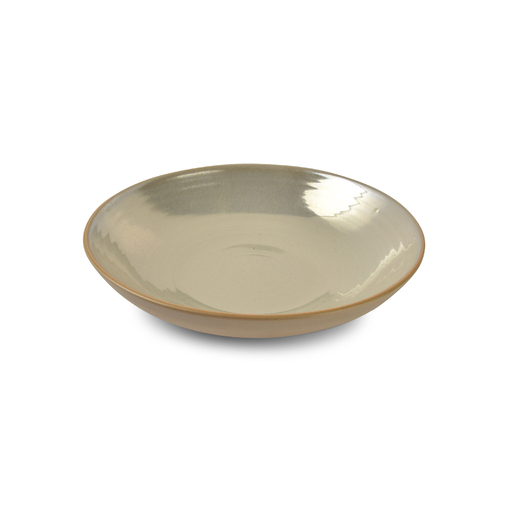 Assiette creuse OSTRA PEARL Ø250xh55mm 127cl Porcelaine Beige Or - Fine2Dine - Henri Julien