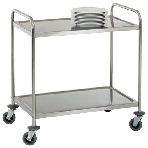 Chariot de Service inox 2 plateaux Proself - Henri Julien