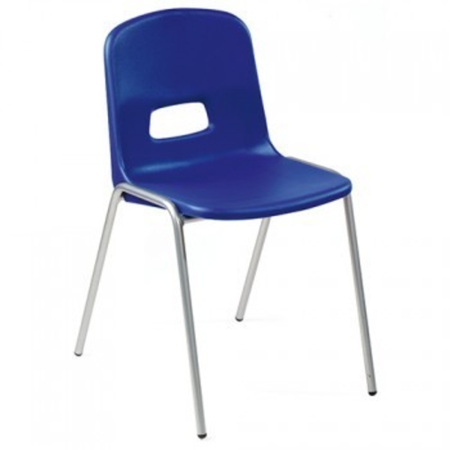 Chaise coque monobloc PRIMA Bleu T.6 - Henri Julien