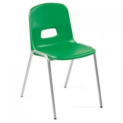 Chaise coque monobloc PRIMA Vert T.6 - Henri Julien