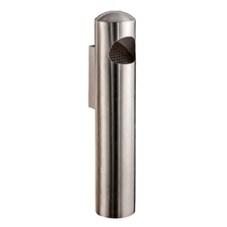 Cendrier\u0020Colonne\u0020Mural\u0020Inox\u0020Satin\u00E9