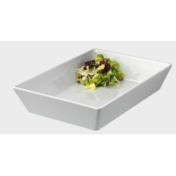 Plat Rectangle 'Traiteur' 350X250 Blanc - Henri Julien