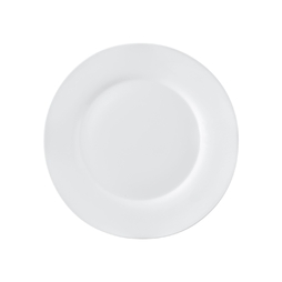 Assiette Plate TOLEDO ø250mm Verre Trempé Blanc - Bormioli Rocco - Henri Julien