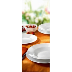 Assiette\u0020Creuse\u0020TOLEDO\u0020\u00D8240mm\u0020Verre\u0020Tremp\u00E9\u0020Blanc