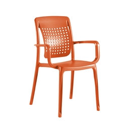 Fauteuil\u0020FACTORY\u0020Orange\u0020\u002D\u0020Grosfillex