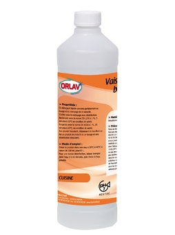 Liquide Vaisselle Plonge Bactéricide 'Orlav'