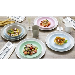 Assiette\u0020Plate\u0020\u00D8235mm\u0020MIN\u00C9RAL\u0020Polypropyl\u00E8ne\u0020Blanc