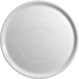 Assiette à Pizza ø330mm Porcelaine Blanc - Henri Julien