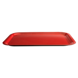 Plateau Fast Food CHIC 37,5x26,5 Rouge - Henri Julien