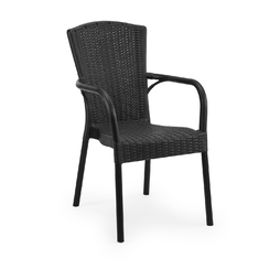 Fauteuil ROYAL Noir - Henri Julien