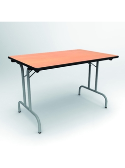 Table pliante 'TP2-M' Mélaminé 120x80