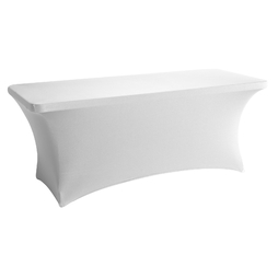 Nappe\u0020\u002B\u0020Surnappe\u0020pour\u0020Table\u0020183x76\u0020Blanc